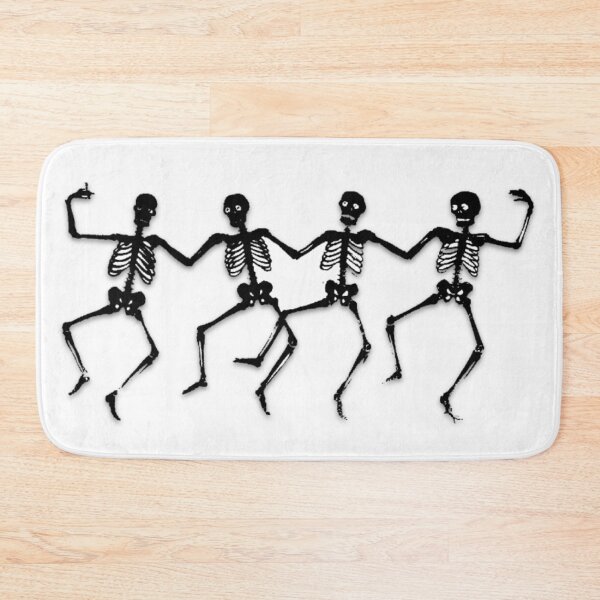 Item preview, Spooky skeleton dancing designed and sold by Roisin678.