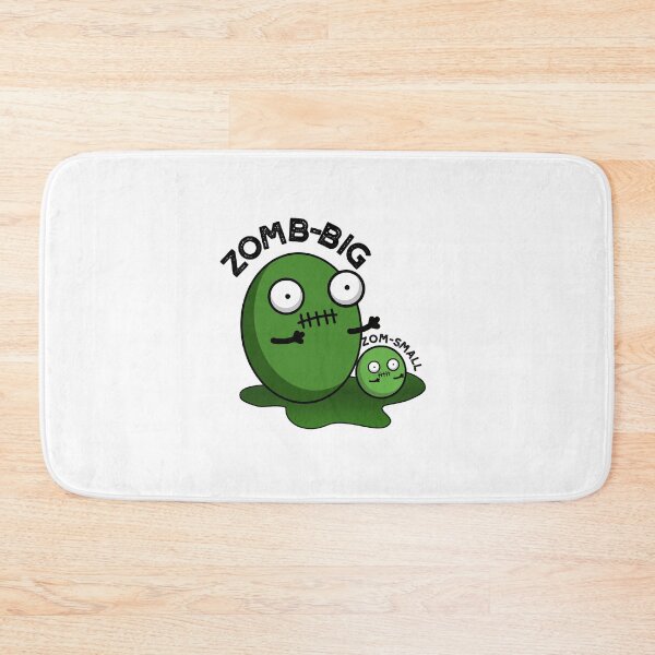 Item preview, Zom-big Zom-small Cute Halloween Zombie Pun  designed and sold by punnybone.