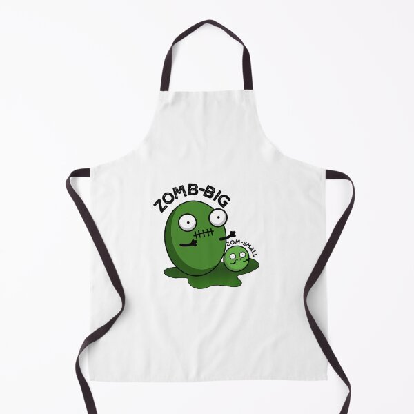 Item preview, Zom-big Zom-small Cute Halloween Zombie Pun  designed and sold by punnybone.