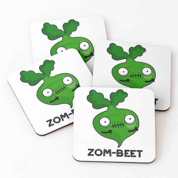 Item preview, Zom-beet Halloween Funny Zombie Beet Puns  designed and sold by punnybone.