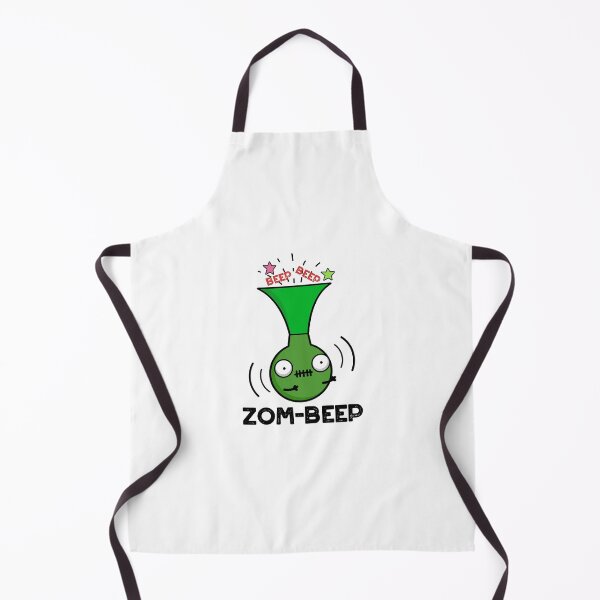 Item preview, Zom-beep Halloween Funny Zombie Honker Puns  designed and sold by punnybone.