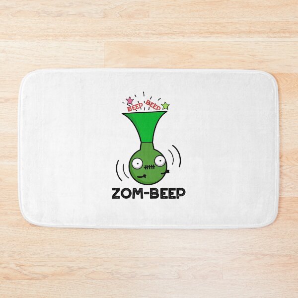 Item preview, Zom-beep Halloween Funny Zombie Honker Puns  designed and sold by punnybone.