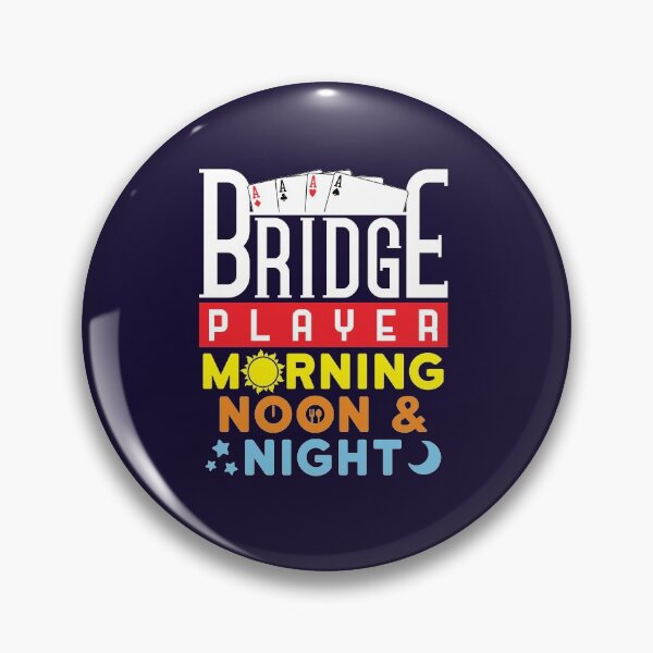Item preview, Bridge Player Morning Noon And Night designed and sold by jaygo.