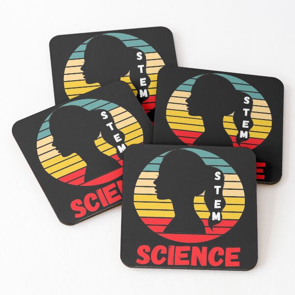 Item preview, STEM SCIENCE RETRO SUNSET WOMEN IN SCIENCE designed and sold by Hippiesole.
