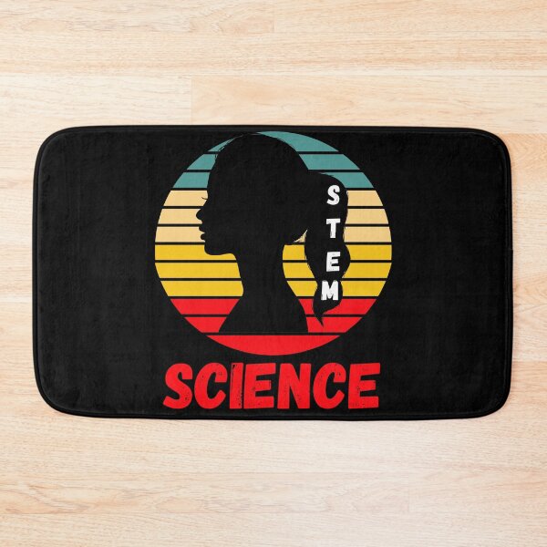 Item preview, STEM SCIENCE RETRO SUNSET WOMEN IN SCIENCE designed and sold by Hippiesole.