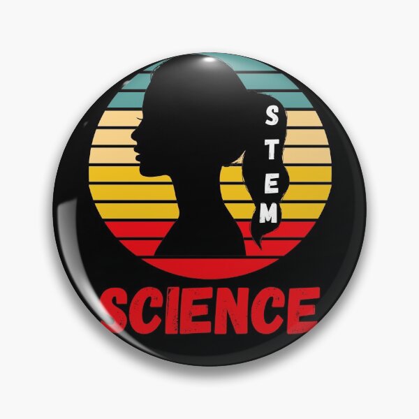 Item preview, STEM SCIENCE RETRO SUNSET WOMEN IN SCIENCE designed and sold by Hippiesole.