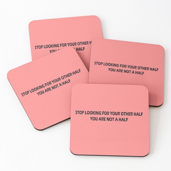 Item preview, Other Half Quote Design designed and sold by Charlie Draws.