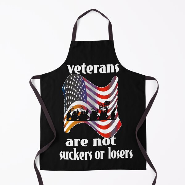 Item preview, VETERANS ARE NOT SUCKERS OR LOSERS. designed and sold by leicha.