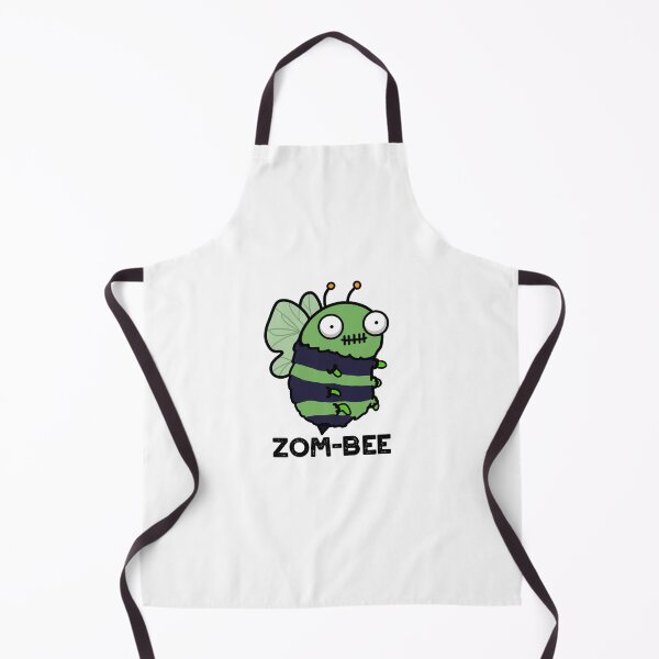 Item preview, Zom-bee Halloween Funny Zombie Bee Puns  designed and sold by punnybone.