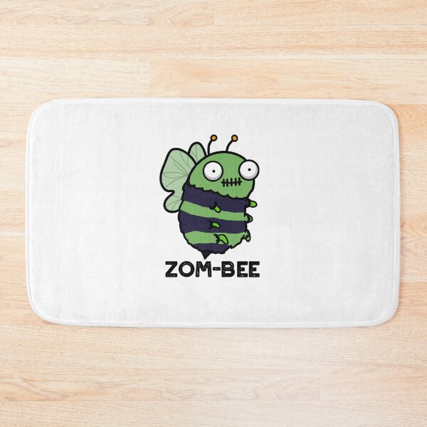Item preview, Zom-bee Halloween Funny Zombie Bee Puns  designed and sold by punnybone.