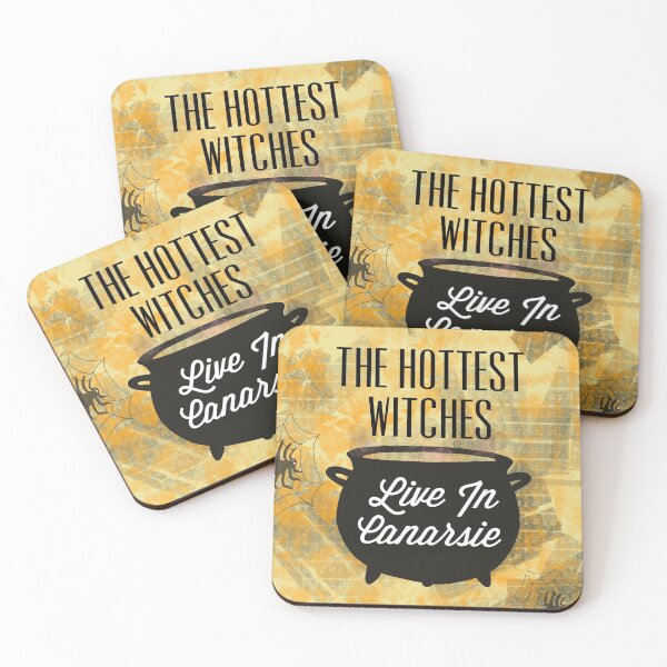 Item preview, The Hottest Witches Live in Canarsie Halloween Background designed and sold by AMSonArt.
