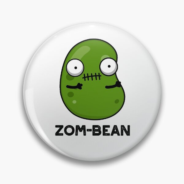 Item preview, Zom-bean Halloween Funny Zombie Bean Puns  designed and sold by punnybone.