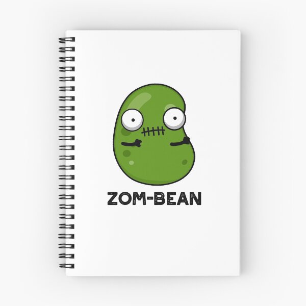 Item preview, Zom-bean Halloween Funny Zombie Bean Puns  designed and sold by punnybone.