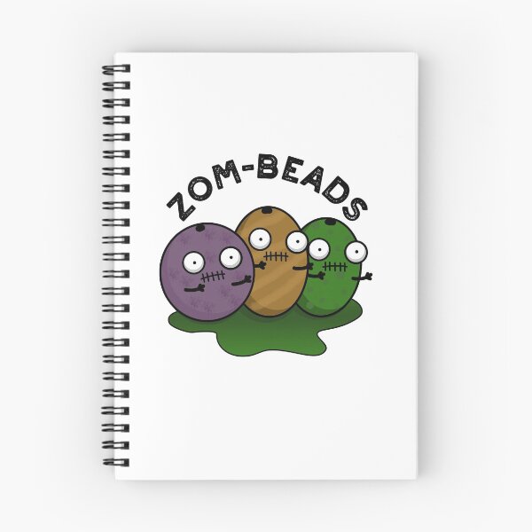 Item preview, Zom-beads Cute Halloween Zombie Beads Pun designed and sold by punnybone.