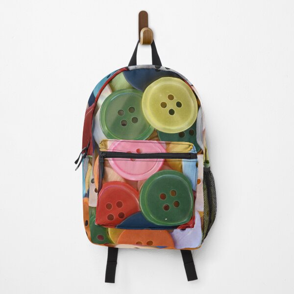 Item preview, Colorful Button Pile Pattern designed and sold by luchik-and-co.