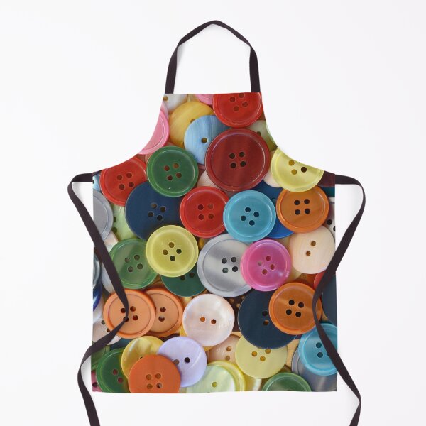 Item preview, Colorful Button Pile Pattern designed and sold by luchik-and-co.