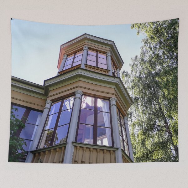 Item preview, Old Wooden Tower Architecture photo designed and sold by Tanja Dianova.