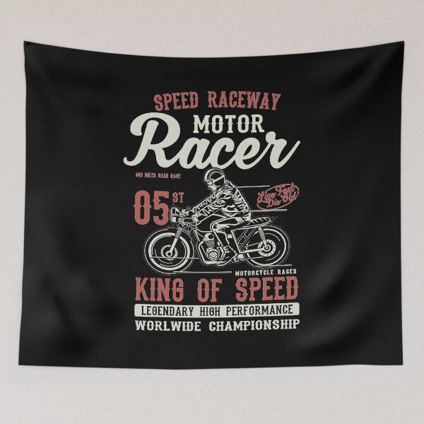 Item preview, Motor racer king of speed - Awesome biker Gift designed and sold by Teenation9.