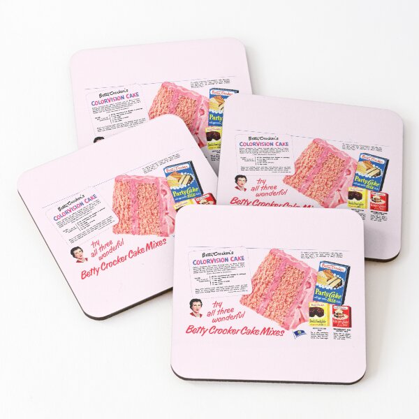 Item preview, COLORVISION CAKE MIX RECIPE - ADVERT designed and sold by ThrowbackAds.
