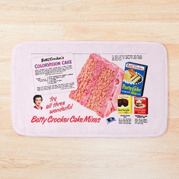 Item preview, COLORVISION CAKE MIX RECIPE - ADVERT designed and sold by ThrowbackAds.