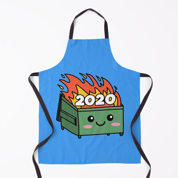 Item preview, Dumpster Fire 2020 Cute Kawaii Cartoon designed and sold by DetourShirts.