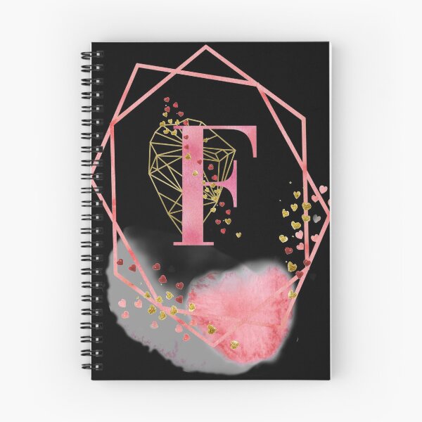 Item preview, Pink Gold Monogram F designed and sold by ElenaDanilo.