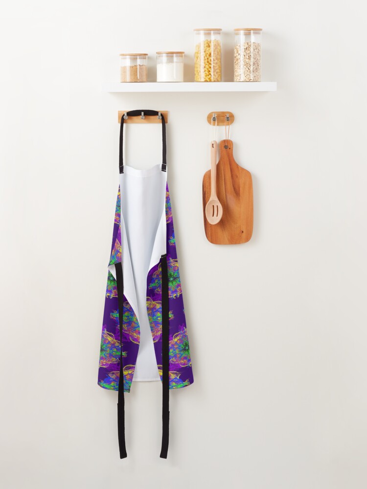Alternate view of Psychedelic Apron