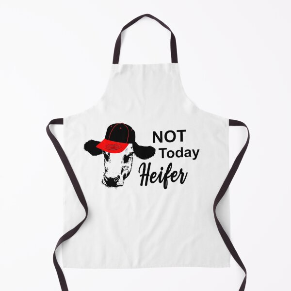 Item preview, Not Today Heifer - Stern Cow with Cap designed and sold by ittybittyowl.