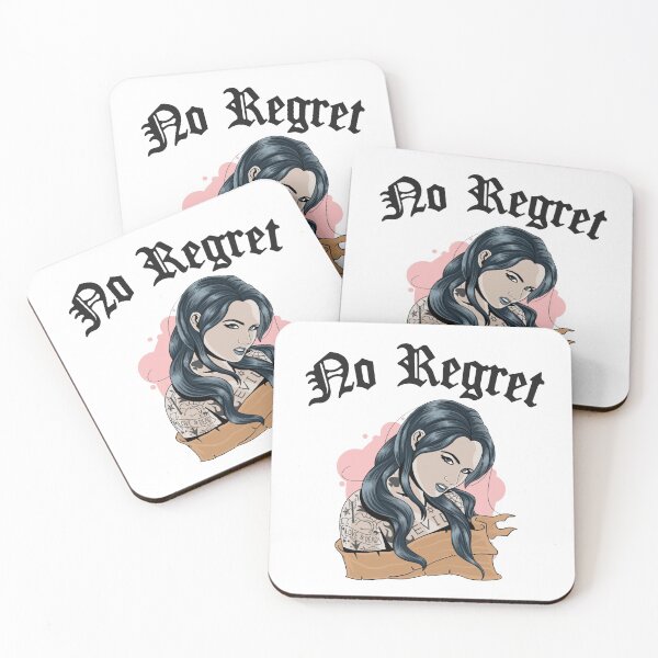 Item preview, No Regret Evil Goth Tattoo Girl designed and sold by darknessjeff86.