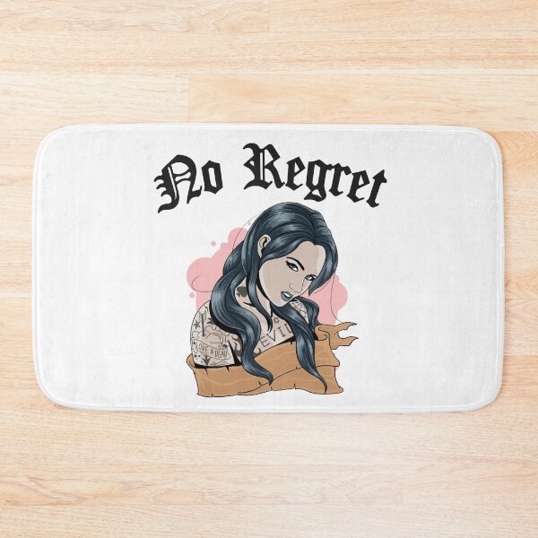 Item preview, No Regret Evil Goth Tattoo Girl designed and sold by darknessjeff86.