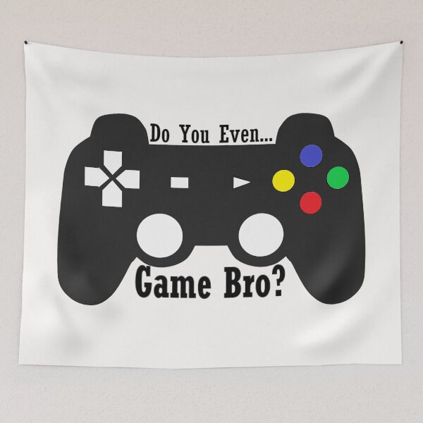 Item preview, Do You Even Game Bro designed and sold by PillowPuns.