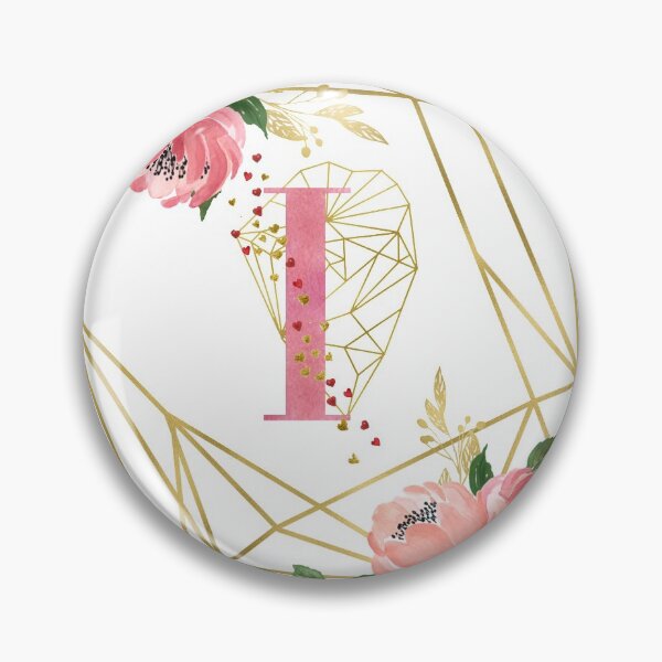 Item preview, Pink Gold Monogram I designed and sold by ElenaDanilo.