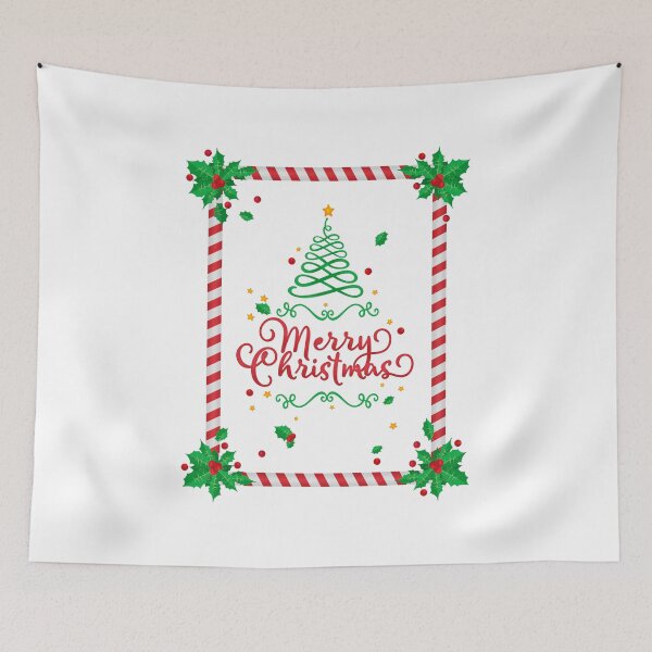 Item preview, Christmas border , holly , Season december and frame postcard designed and sold by MarketVisionAV.