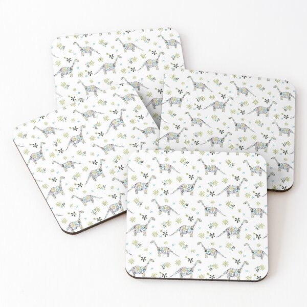 Item preview, Dinosaurios y flores designed and sold by AmiWebster.