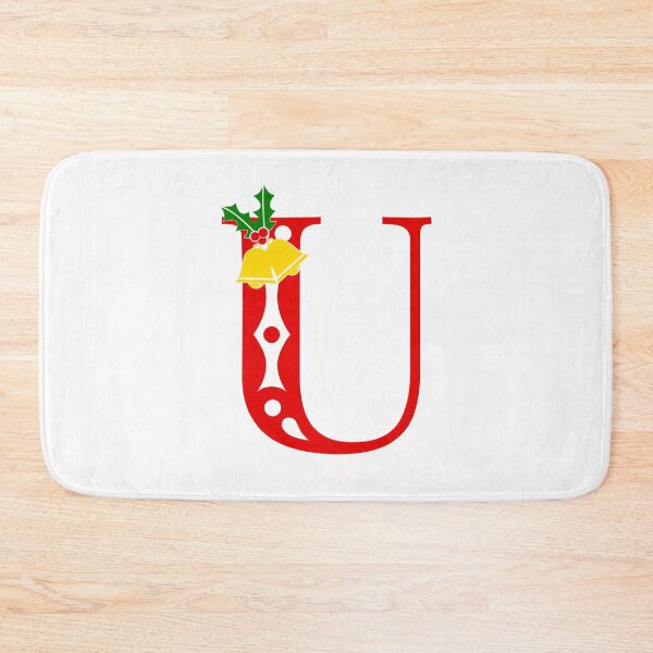 Item preview, Decorative Alphabet Letter - Initial U - Personalized Christmas Gift designed and sold by MonogramHQ.