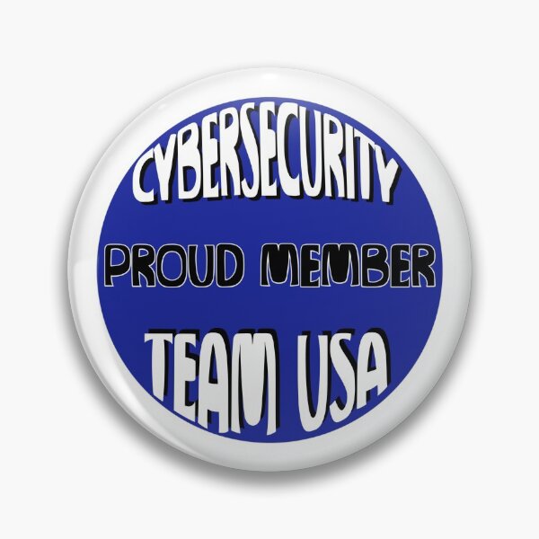 Artikelvorschau, Cybersecurity Team USA Stolzes Mitgliedsabzeichen entworfen und verkauft von robinverheul.