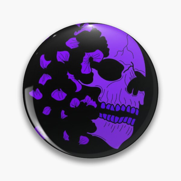 Item preview, Skull and purple hydrangeas designed and sold by BV-creas.