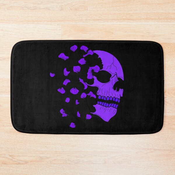 Item preview, Skull and purple hydrangeas designed and sold by BV-creas.
