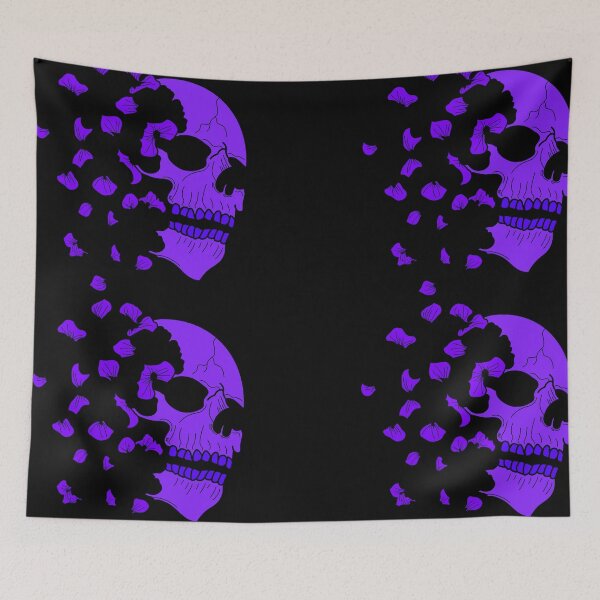 Item preview, Skull and purple hydrangeas designed and sold by BV-creas.