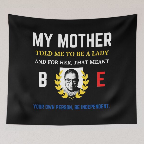 Item preview, Ruth Bader Ginsburg Quote designed and sold by Billie Sims.