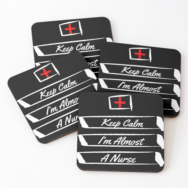 Item preview, Keep Calm I'm Almost A Nurse designed and sold by mer-ONE.
