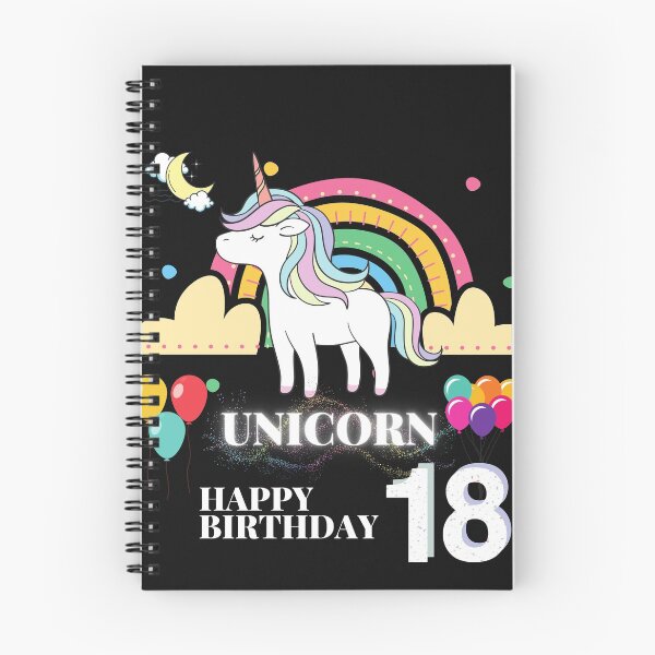 Artikelvorschau, Einhorn Geburtstag 18 Jahre altes Hemd entworfen und verkauft von MYRayongShop.