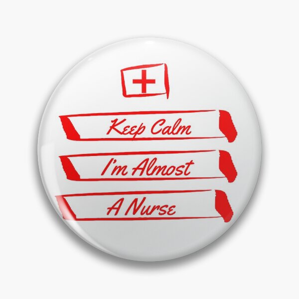 Item preview, Keep Calm I'm Almost A Nurse designed and sold by mer-ONE.