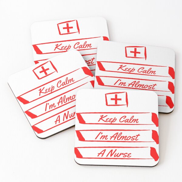 Item preview, Keep Calm I'm Almost A Nurse designed and sold by mer-ONE.
