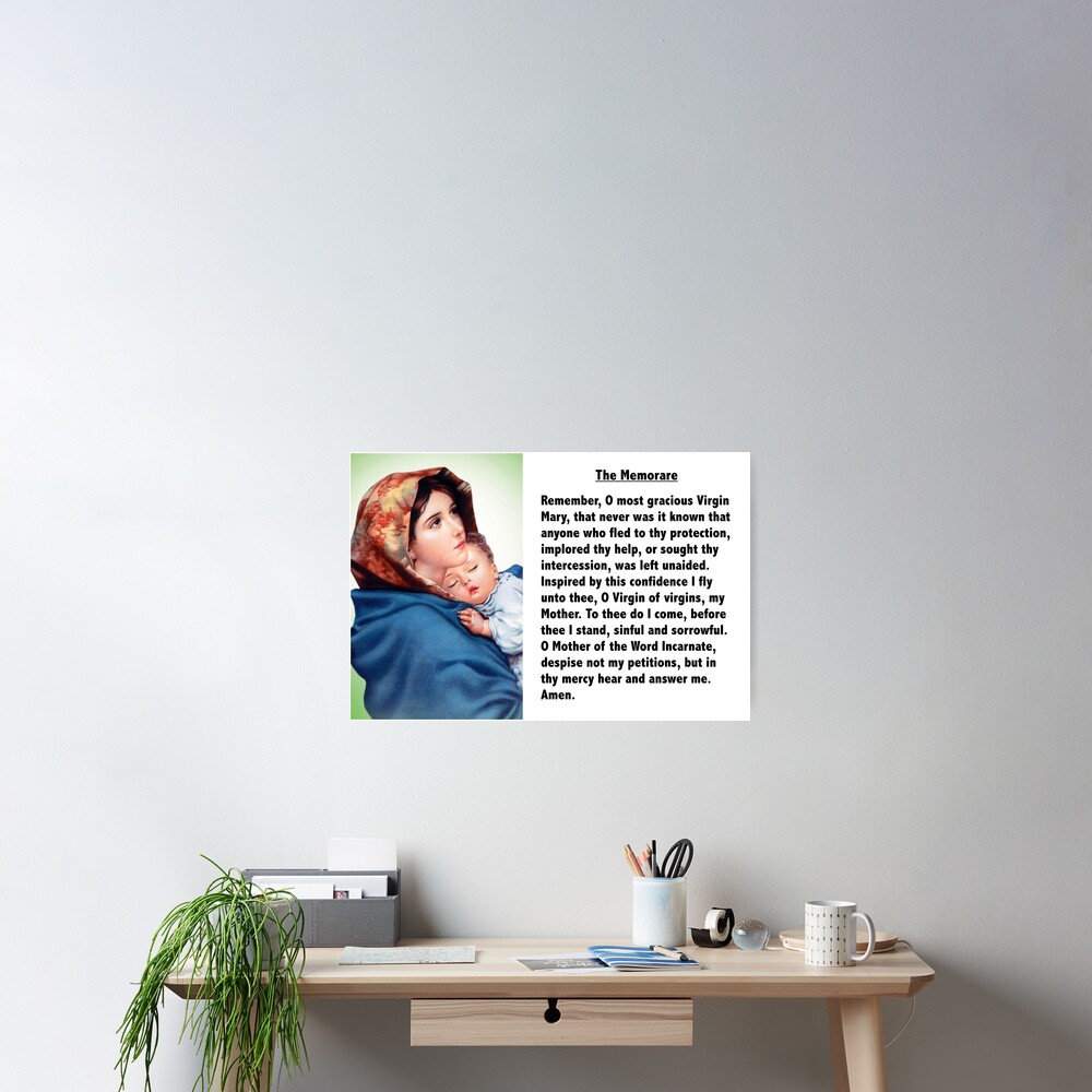 The Memorare Poster
