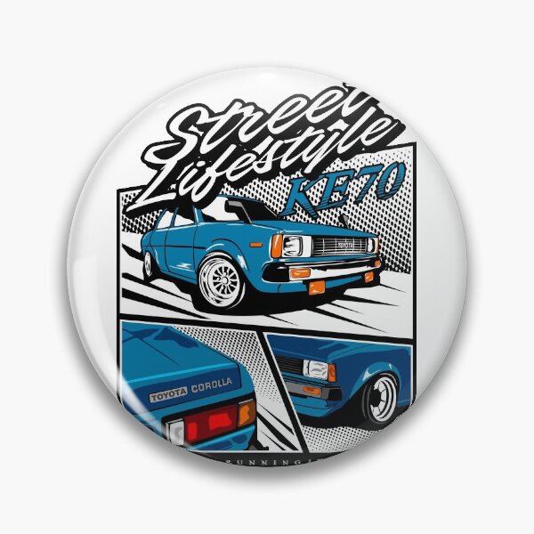 Item preview, Toyota KE70 Anime Style designed and sold by iwanyells.