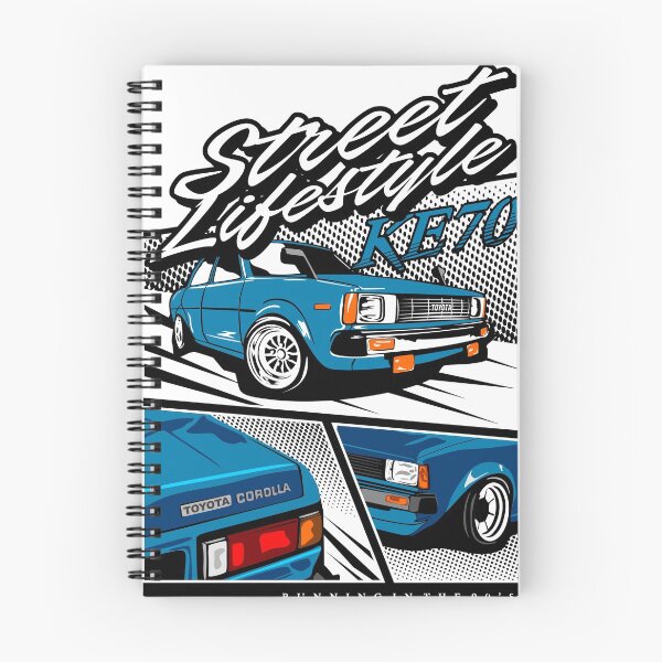 Item preview, Toyota KE70 Anime Style designed and sold by iwanyells.