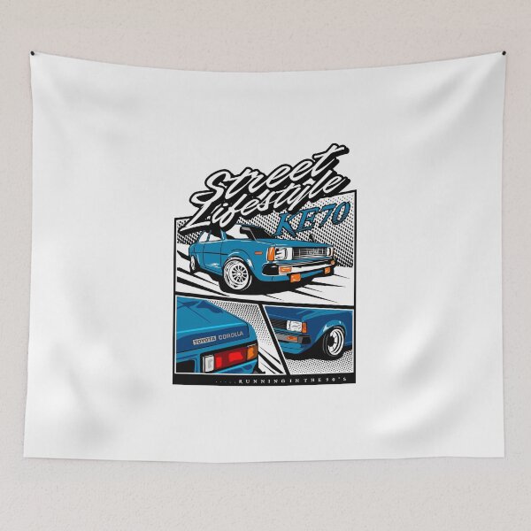 Item preview, Toyota KE70 Anime Style designed and sold by iwanyells.