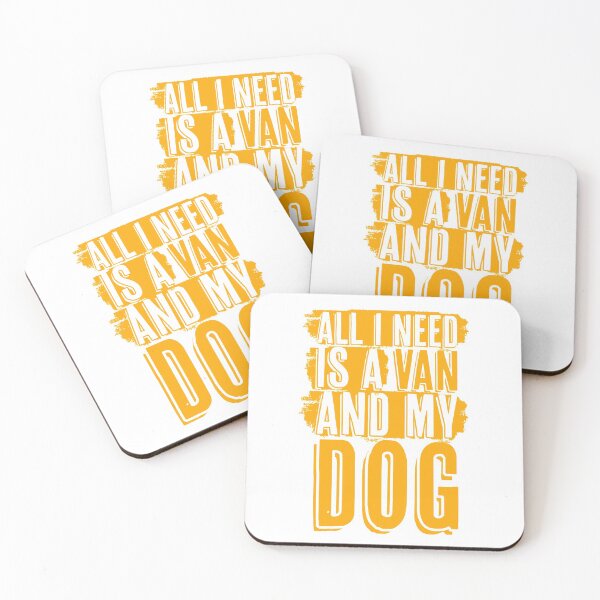 Item preview, All i need is a Van and my Dog designed and sold by merchermaier.