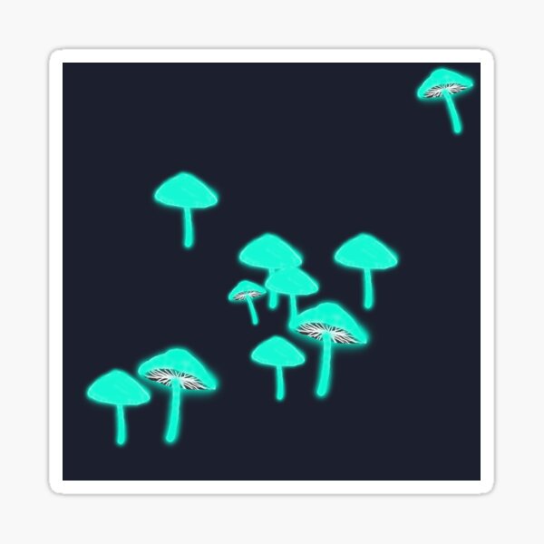 Item preview, Glow Mushroom Glow designed and sold by AmiWebster.